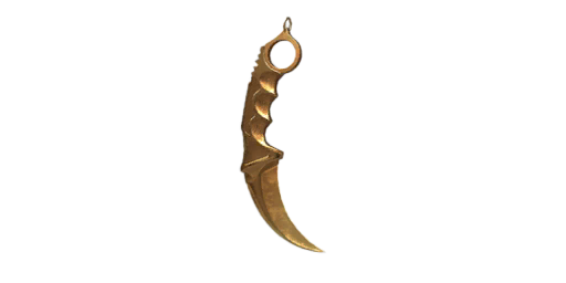 Charm | Karambit Gold