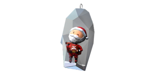 Charm | Santa Globe