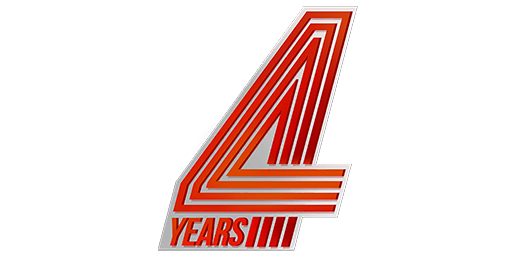 Sticker | 4 Years